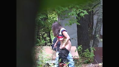 Beautiful Girl Outdoor Fucking Secretary Captured