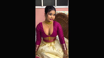 Awesome sexy girl bending deep boobs expose very huge2