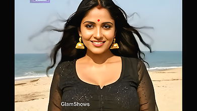 Beautiful Lady Photoshoot At Beach – GlamShows