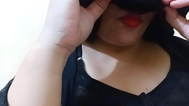 Desi Hot BBW Pakistani Mistress Giving Jerk Off Instructions