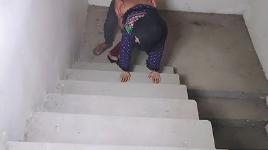 Girlfriend Ki Chodai On Stairs-Blowjob Doggy style Hardcore ud83dudd25