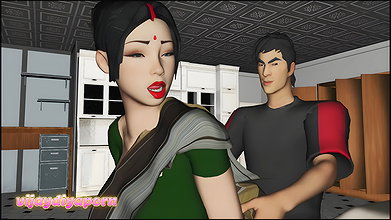 chudwasi biwi pati ke jaane ke baad apne boyfriend ke sath karti hai sex