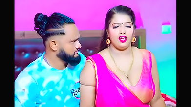 Busty Mona huge boobs grabbed, kissed, pressed & felt many times, deep cleavage show 24