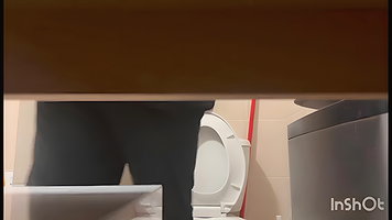 Beautiful Sister Nude Captured When Peeing In Washroom 23