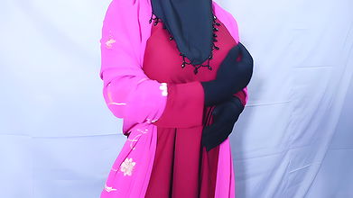 Hijabi woman fucking hard by her step brother