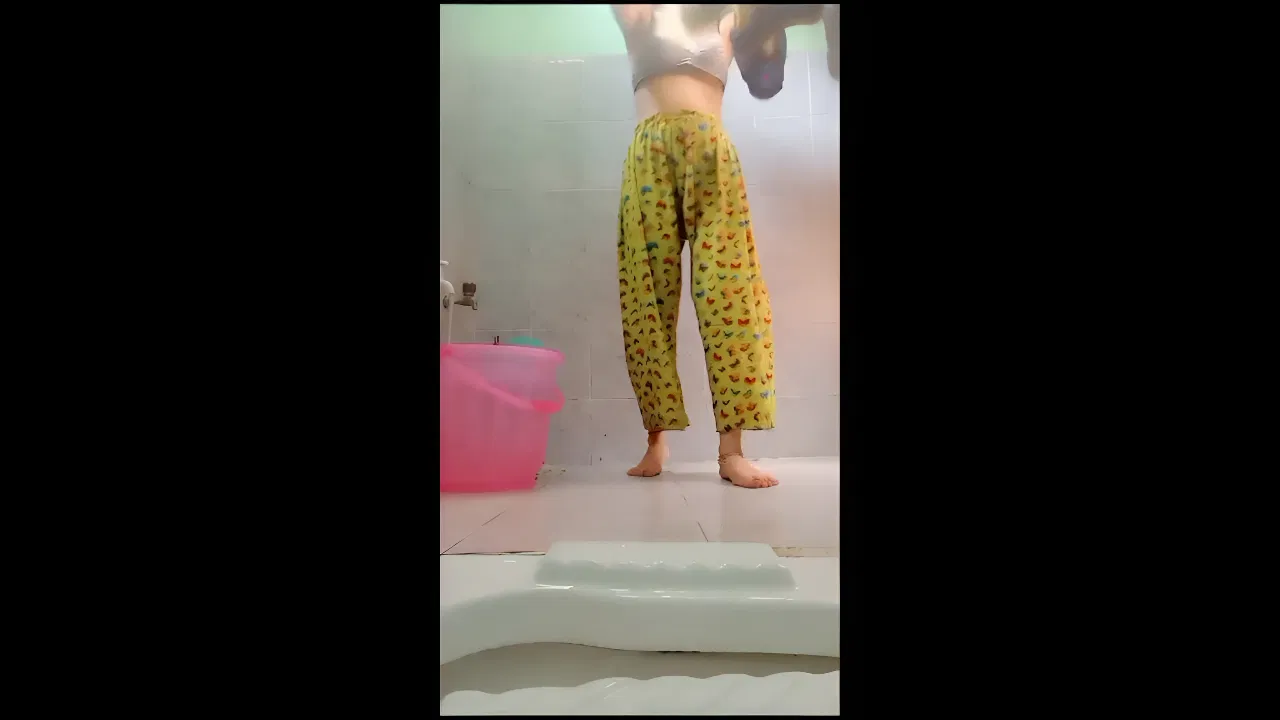 Horney village teen showing nude body 22