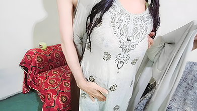Muslim Couple Anal On Chair, Husband Anal Fucking Big Ass Wife with dirty hindi