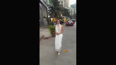 KHUSHI MUKHERJEE BOMBSHELL BOLD BABE SEXY IN SEE THRU DRESS AND BACKLESS VIEW UUFFF 24