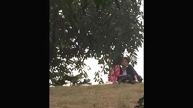 Desi lover fun in park