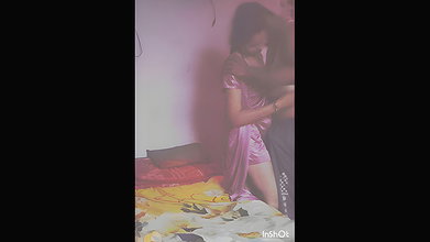 desi girl at nightout with boyfriend