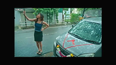 Hot busty Girl scenes from crime patrol