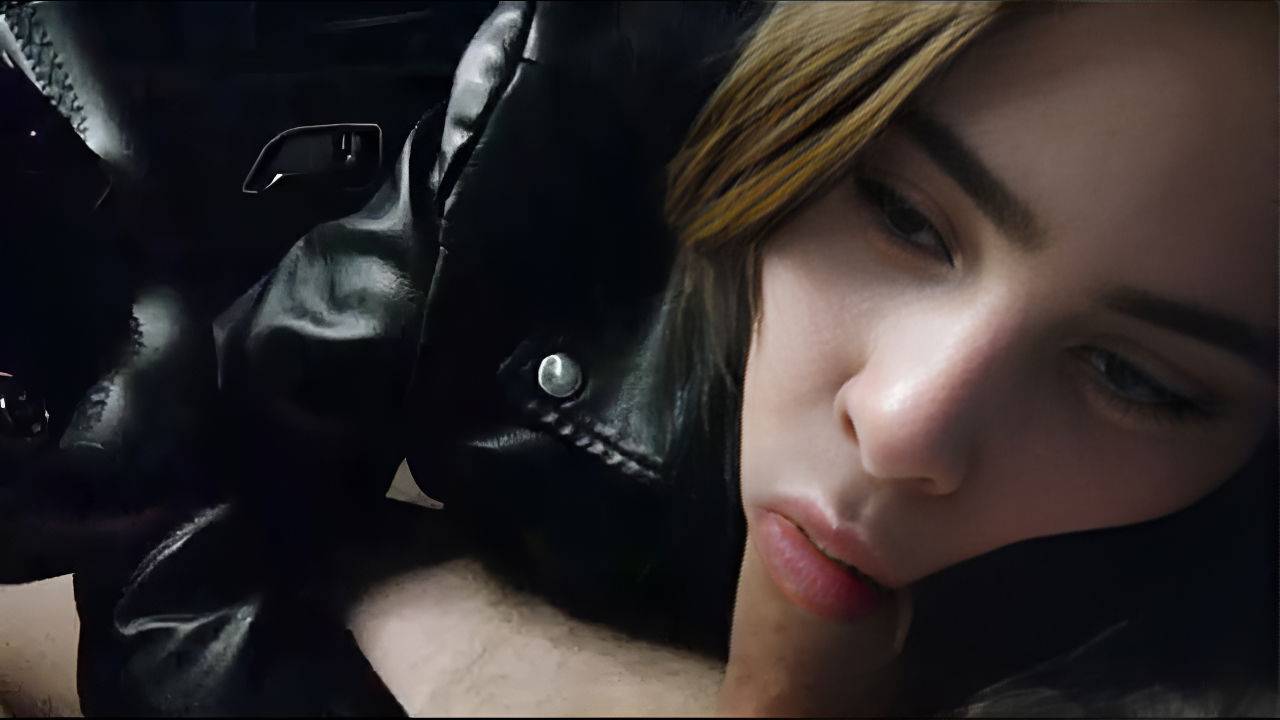 Solo brunette Kamila is masturbating at home in VR_dcde7266