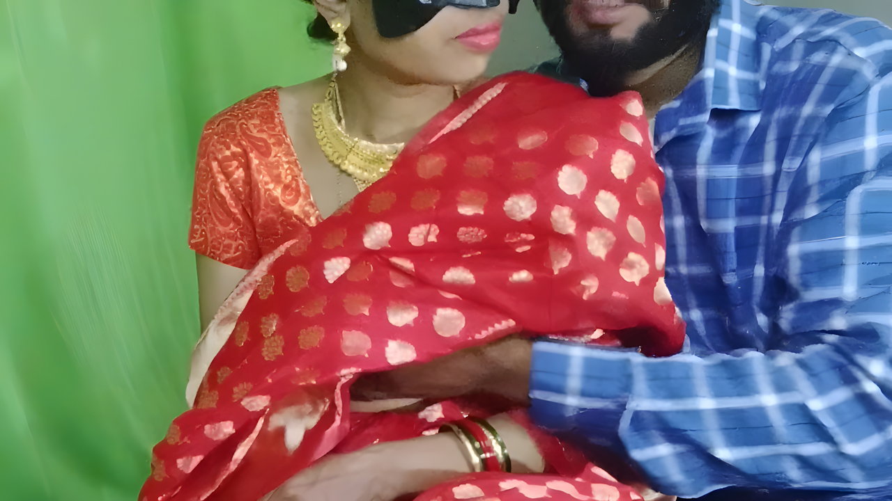 Sexy Indian Women Fucked in Red Saree at Night First Time Sex