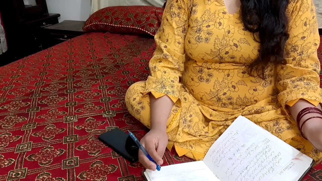 This Is Me, This Is My Boyfriend, and Here the Exam Preparation Is Going on ( Girlfriend and Boyfriend Sex)