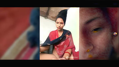 Village wife showing her shaved pussy 22