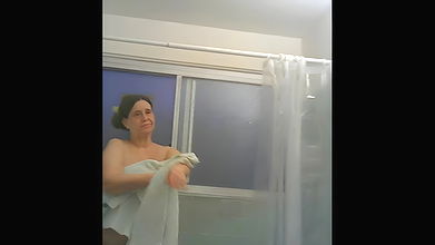 Mature bbw wife bathing recorded by husband 22 videos collection 222