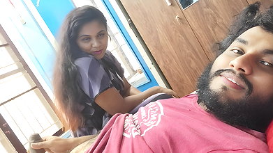 Step mom doing blow job to step son, Step mom hot blow job with step son