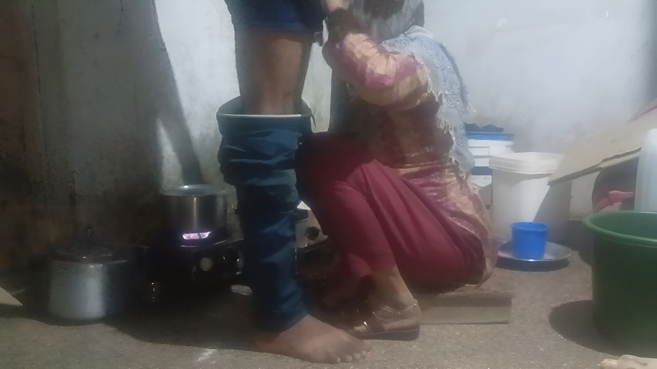 took it in her mouth and said, Put it down