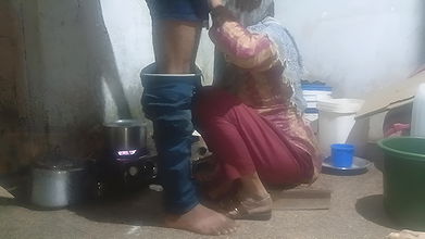 took it in her mouth and said, Put it down