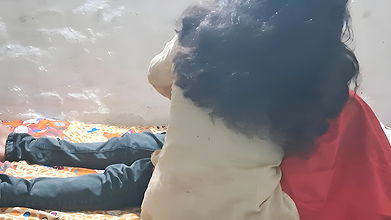 Indian Desi Big Boobs Aunty Hardjob with Tamil Boyfriend Cock