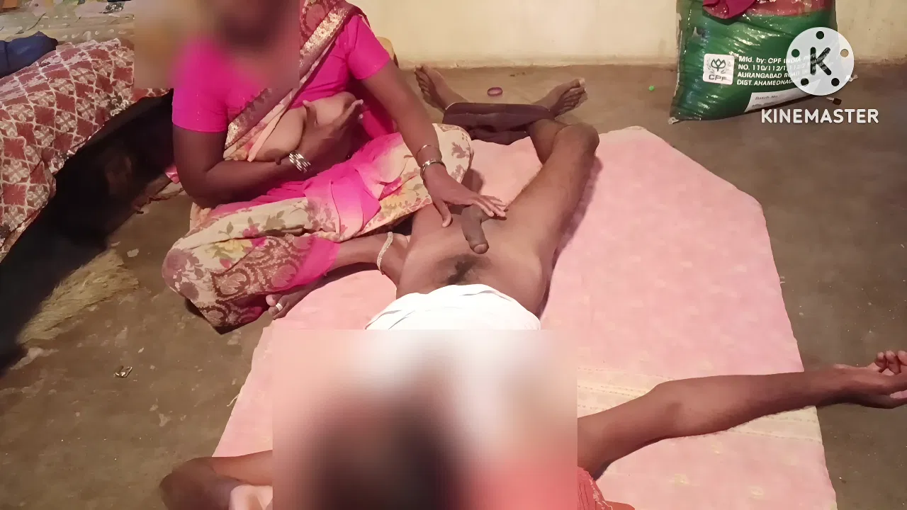 Desi Stepaunty Riding Big Ass Pink Saree