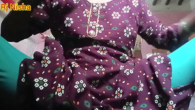 Indian Housewife Gets Big Boobs Very Hot Hot Housewife and Big Hole