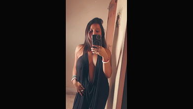 SUSMITA NATH BOLD OPEN CLEAVAGE EXPOSE SEXY IN BLACK 22