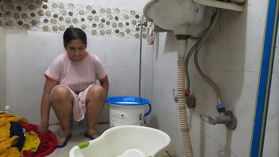 Punajbi_Fleshy_Beautiful_lady_Big_Boobs__Thighs_and_Panty__ass_Show_in_Pink_Dress1