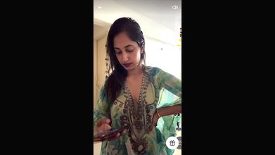 Hot Princess Sanam Tango Group Showing Boobs in See through 3 Clips With Face 24