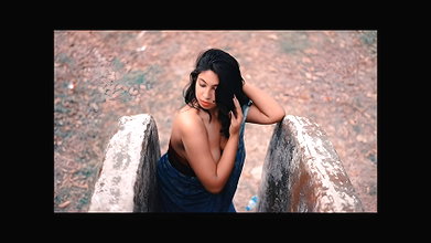 NEELAM saree big boobs no blouse