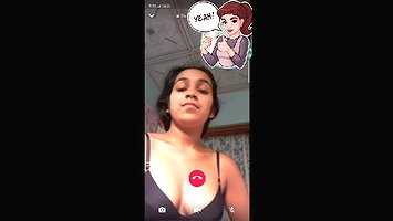 Desi girl getting nude during video call