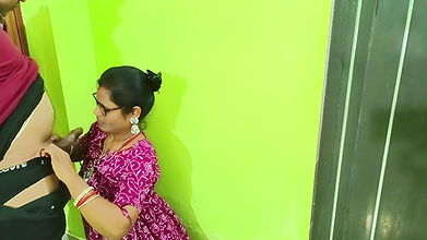 Cute and Hot Nirmala Bhabhi Deep Throat Blowjob and Fucking Hard