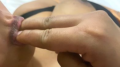 Dasy Stepaunty Blowjob Her Fingers Hardly Thinking Handsome Boy Friend