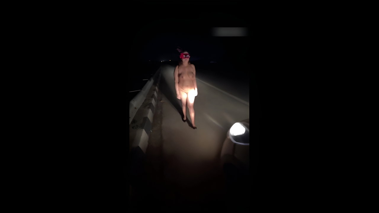 Desi Wife Flashing Truckers and Sucking on Highway | desi49