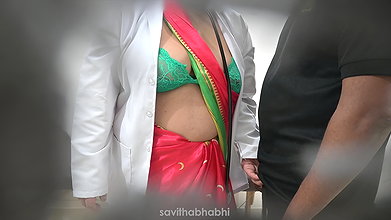 Lady Doctor Checking Indian Boy’s Dick in a Hospital