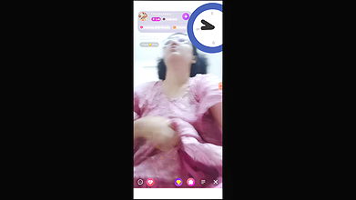 Cute bd girl show boobs in chamet