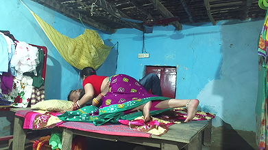 Sexy Bengali Housewife Wife Fucking Hard in Home, Red Blouse Remove Boob Sucking