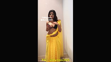 AMAIRA – YELLOW SAREE