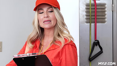 BBC Paradise with Andi Avalon in The Coach Makes the Rules_ Give Her a Star Player-Worthy BBC