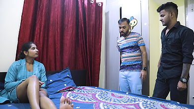 A Lady Boss Fucked Her Two Servant Hardly Because They Create a Mistake in Job and Lady Boss Punished