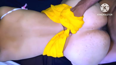 Grandma’s Ass Fucked After Lifting Her Petticoat