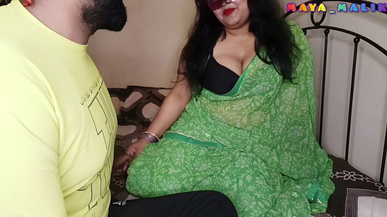 After Finding Out About Her Stepson, the Stepmother Took Out All the Heat of Her Thirsty Pussy.