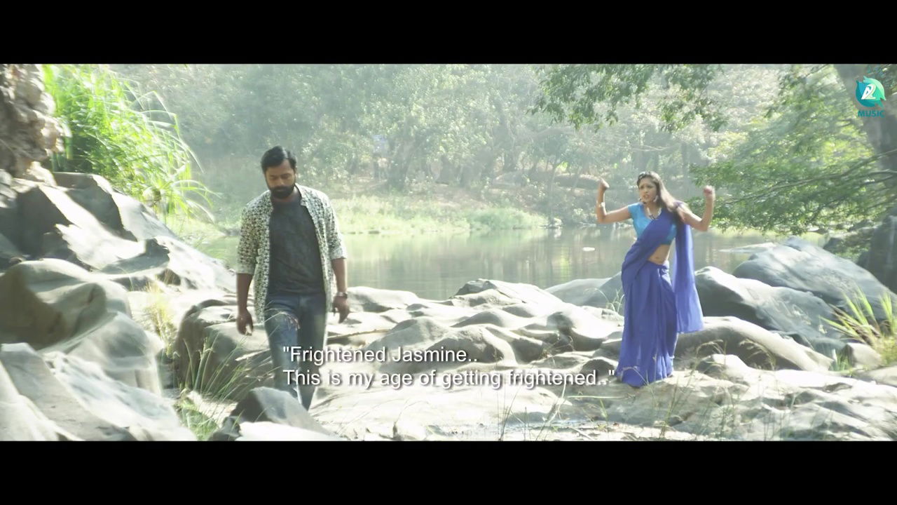 Raksha hot song – Saree removed, Navel kissed, Boobs felt2