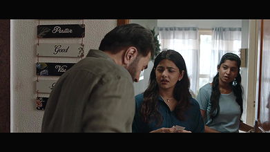 Wafa Khatheeja Hot Boobs Shaking Seduction Scene-Dominic and the Ladies Purse 20252