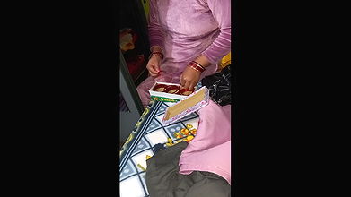 Panjabi Bhabhi Having Change Her Dress.