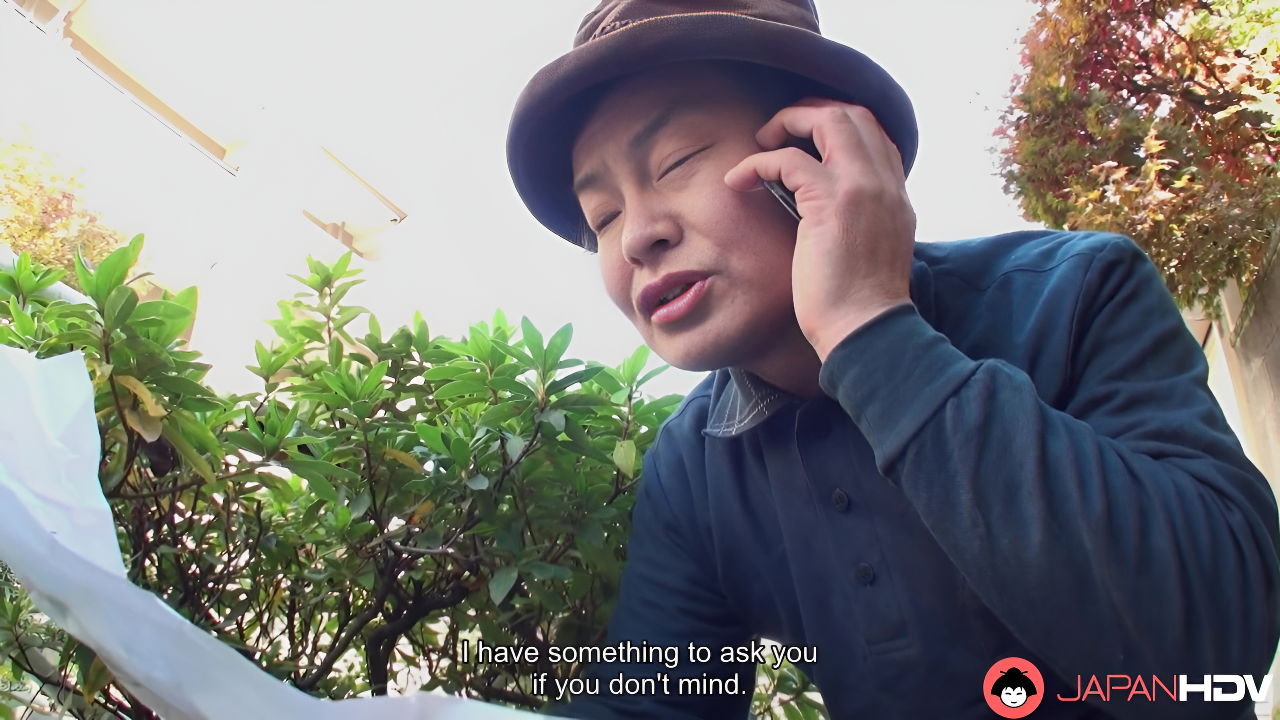 Japan HDV with Runa in Sexy Tanned Blonde Runa Seduced And Fucked By A Bald Guy