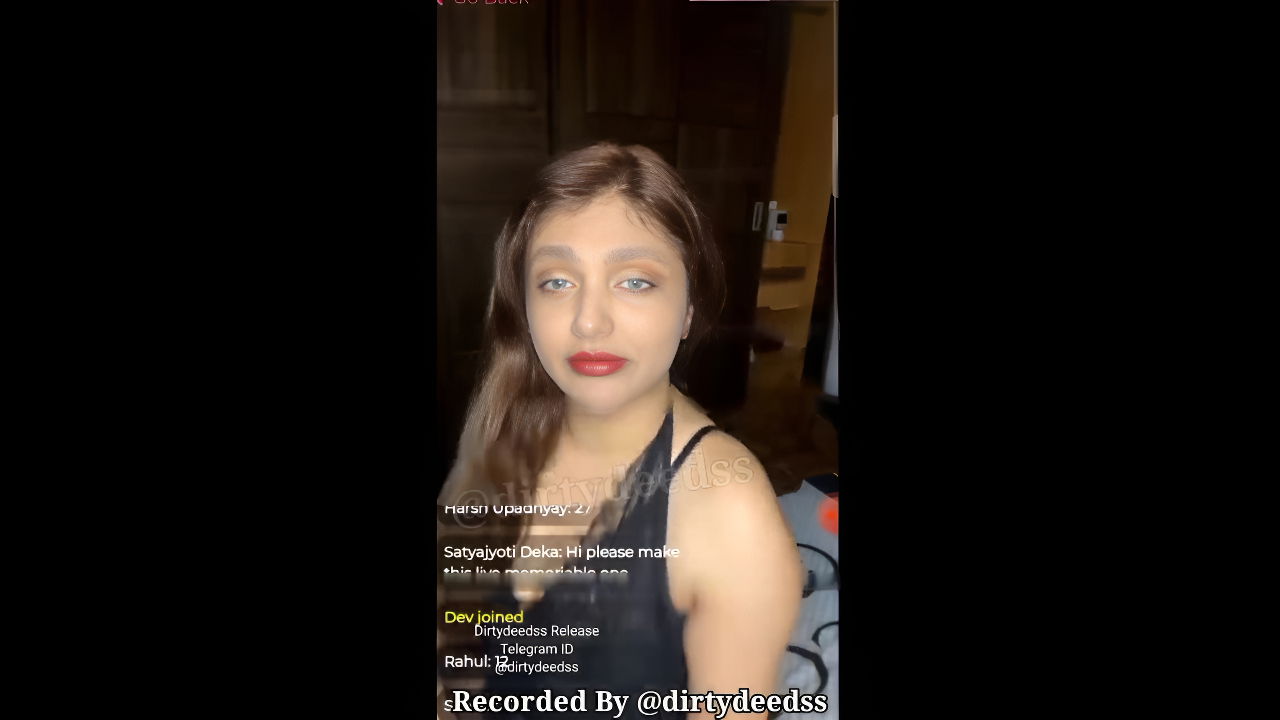 Khushi Mukherjee Joinmyapp Live 1