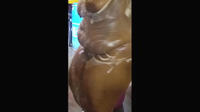 Tamil Girl Was Taking Bath in My Stepmother’s Bathroom and I Secretly Took a Video