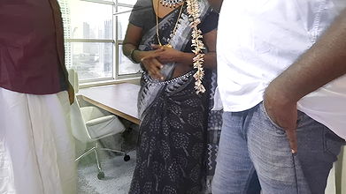 Threesome in My Office – Part 1