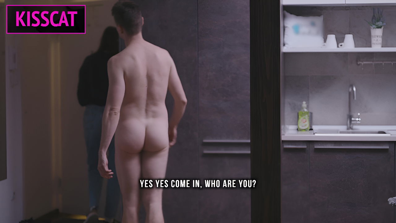 5Kiss Cat Busty Maids First Day Naked Man Cock Washing With Blowjob Night Surprise Sex With Creampie